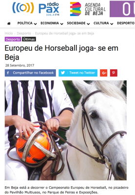 Europeu de Horseball joga- se em Beja
