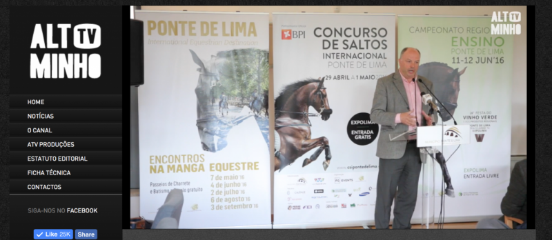 Apresentação "Ponte de Lima Equestre 2016"