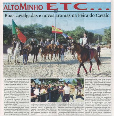 BOAS CAVALGADAS E NOVOS AROMAS NA FEIRA DO CAVALO