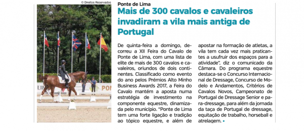 Mais de 300 cavalos e cavaleiros invadiram a vila mais antiga de Portugal