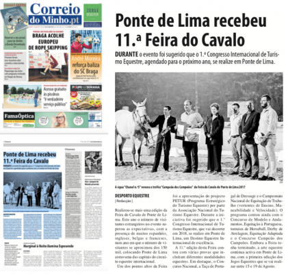 Ponte de Lima recebeu 11a Feira do Cavalo