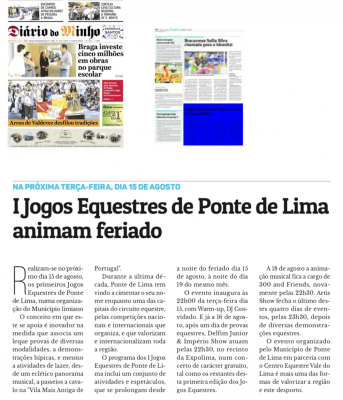 I Jogos Equestres de Ponte de Lima animam feriado