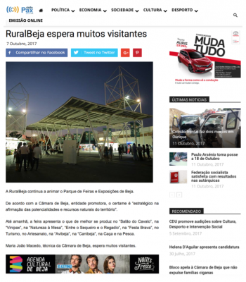 RuralBeja espera muitos visitantes