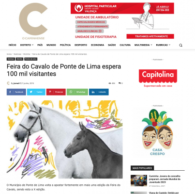 Feira do Cavalo de Ponte de Lima espera 100 mil visitantes