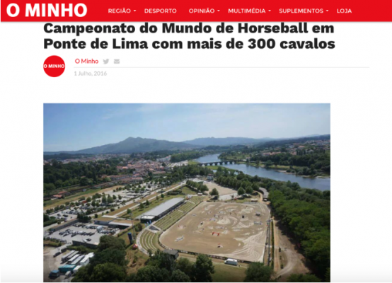 Campeonato do Mundo de Horseball em Ponte de Lima com mais de 300 cavalos