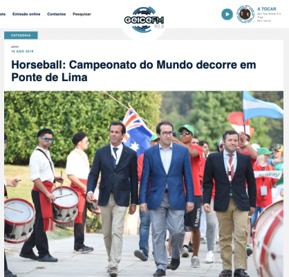 Horseball: Campeonato do Mundo decorre em Ponte de Lima
