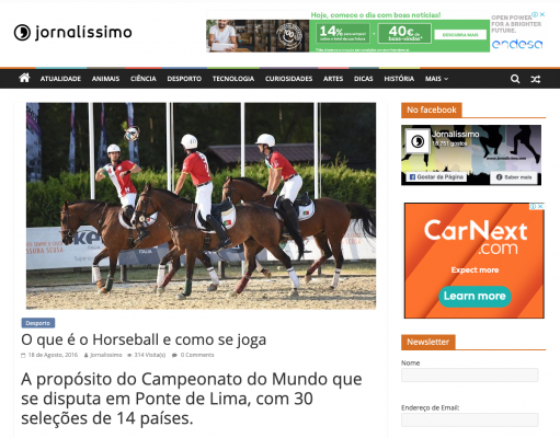 O que é o Horseball e como se joga