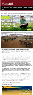 Salão do Cavalo destaca puro-sangue Lusitano na Rural Beja