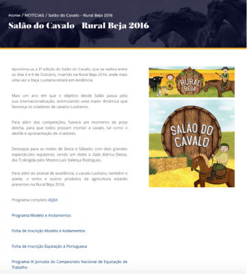 Salão do Cavalo - Rural Beja 2016