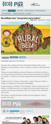 RuralBeja tem “programa para todos”