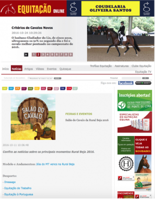 Salão do Cavalo da Rural Beja 2016