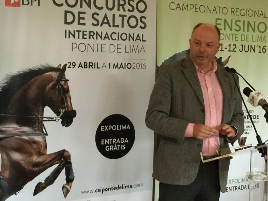 PONTE DE LIMA WANTS TO RACECOURSE BETTING 'ONLINE'PARA REINFORCE AND INTERNATIONAL EQUESTRIAN DESTINATION