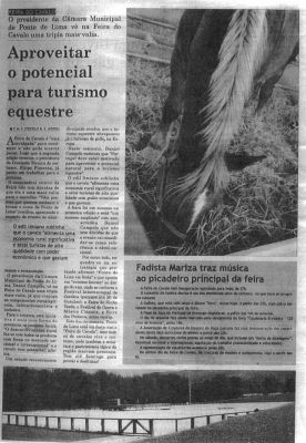 APROVEITAR O POTENCIAL PARA O TURISMO EQUESTRE