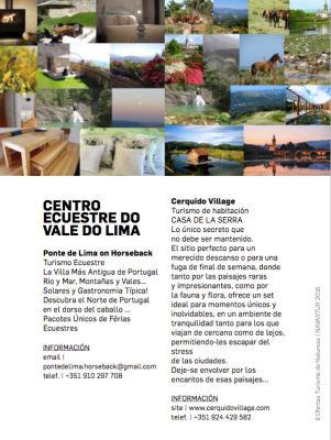 CENTRO EQUESTRE VALE DO LIMA IN TOURISM OFFERS 2016